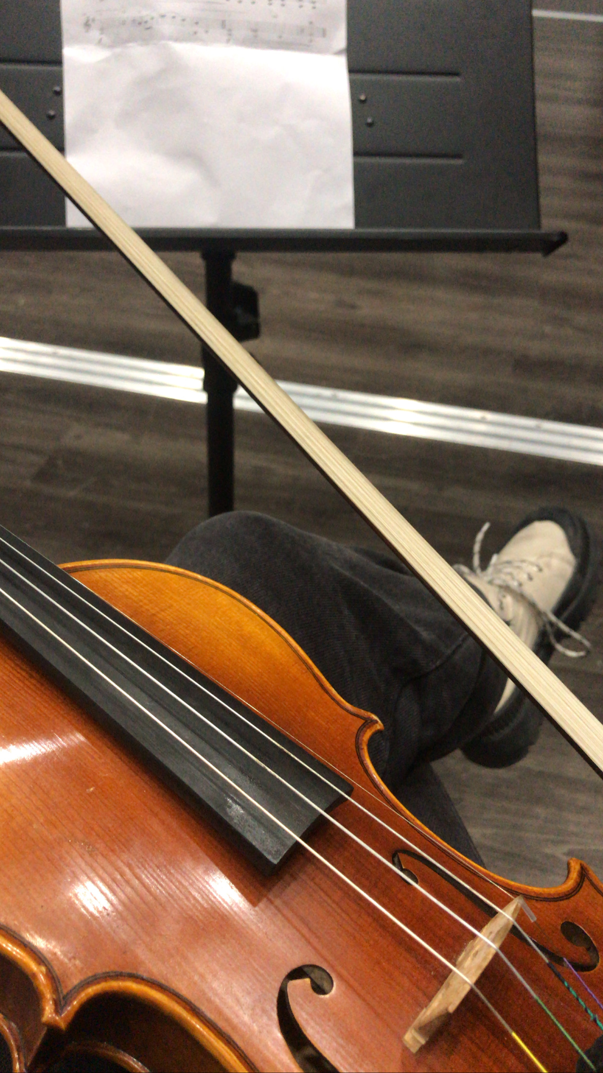 Playing music